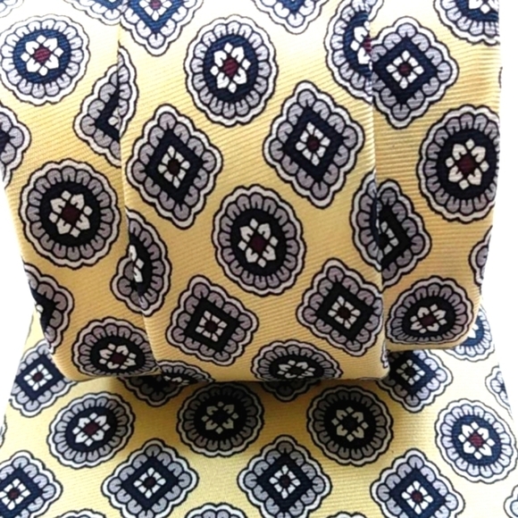 STAFFORD 100% SILK NECK TIE SIZE OS - Picture 3 of 9